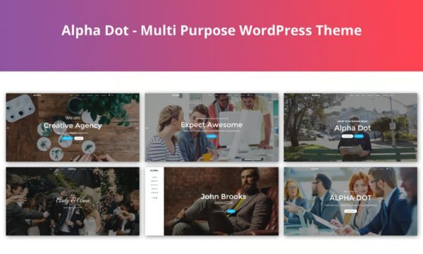 Alpha Dot – Multi Purpose WordPress Theme