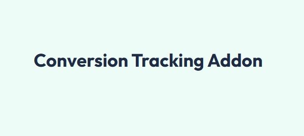 BookingPress – Conversion Tracking Addon
