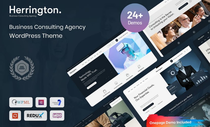 Herington – Business Consulting WordPress Theme