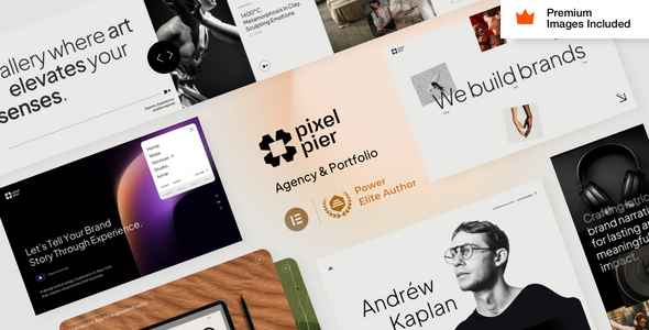 Pixelpiernyc – Creative Agency Portfolio Freelance