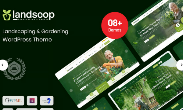 Landscop – Landscaping & GardeninLandscop – Landscaping & Gardening WordPress Theme WordPress Theme